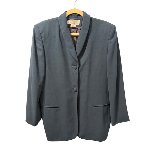 Rena Rowan For Saville Womens Two-Piece Suit Set Size 14 pants/jacket suit - Picture 5 of 12